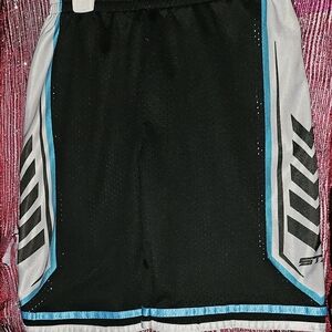 EUC Youth STX Black and Blue Athletic Shorts With Lining